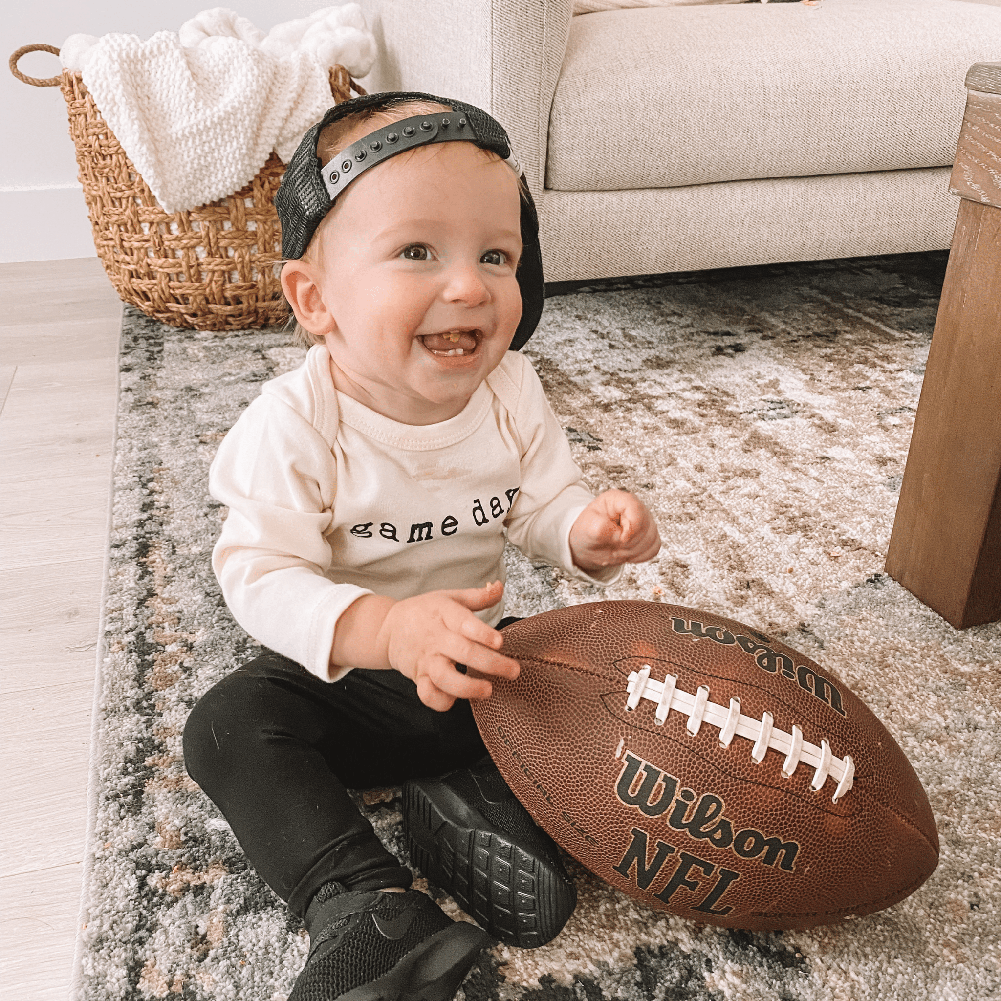 Game Day Organic Bodysuit Long Sleeve