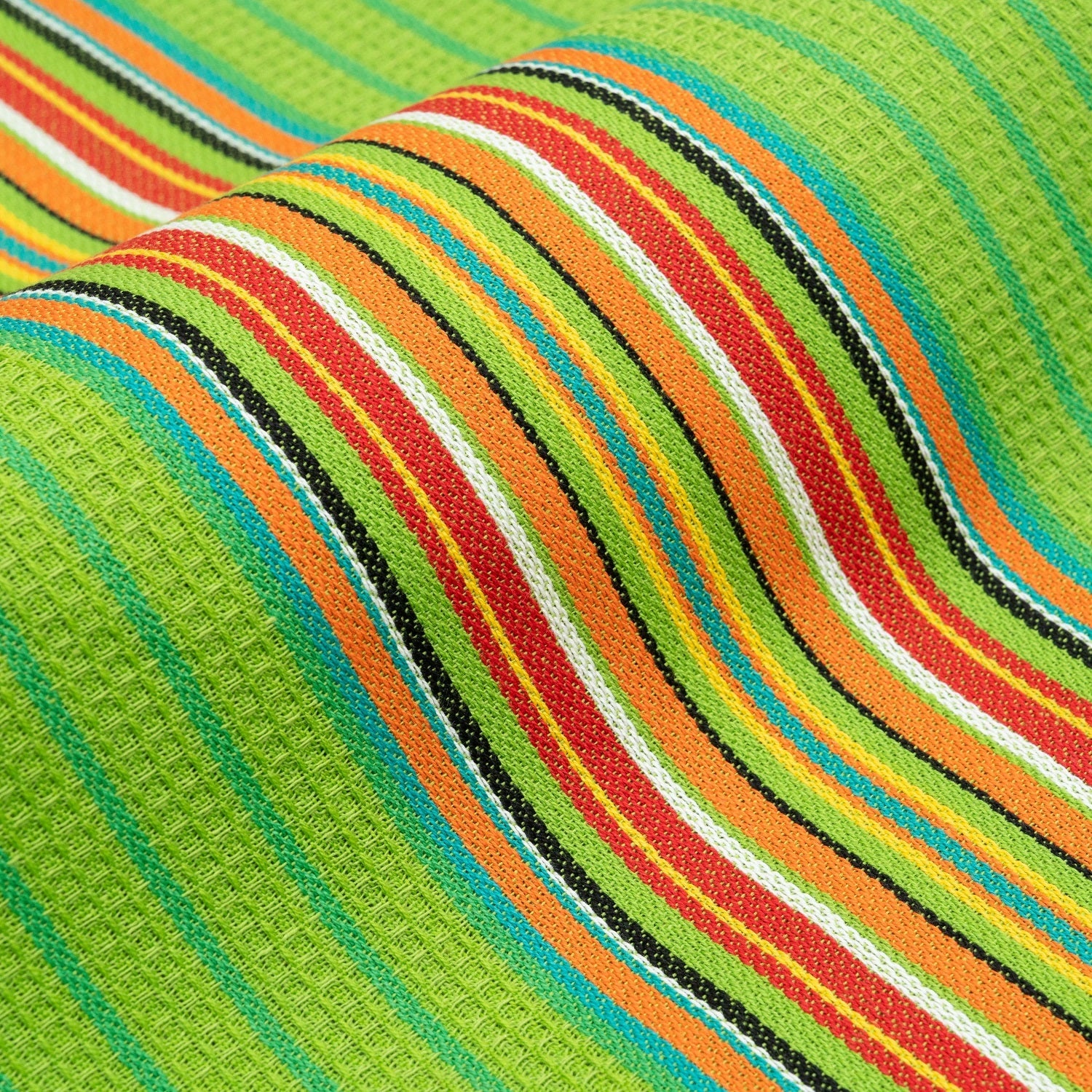 Organic Cotton Mart Salsa Stripe Kitchen Towels