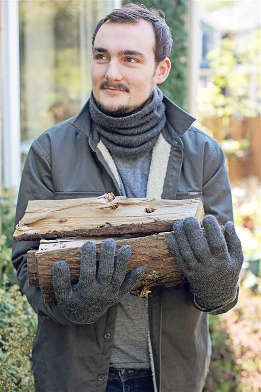 Purely Alpaca Iditarod 100% Alpaca Double-Thick Reversible Gloves