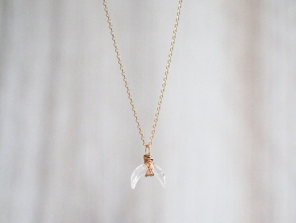Moonbeam Necklace - ( Multiple Colors Available )  As Seen On Chambers