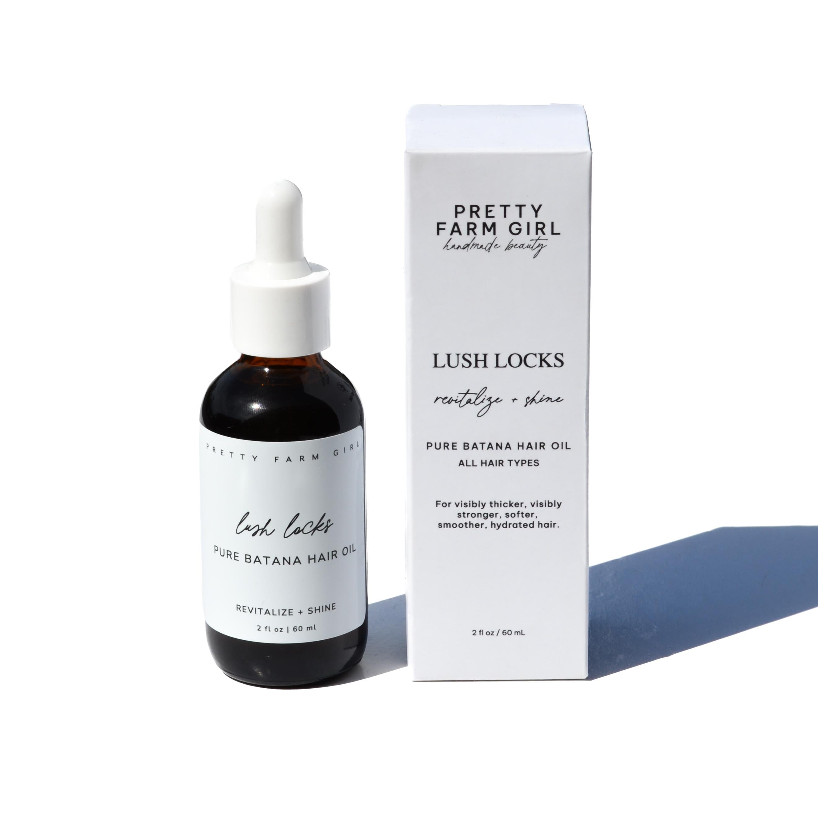Pretty Farm Girl Lush Locks - 100% Pure Natural Batana Hair Oil