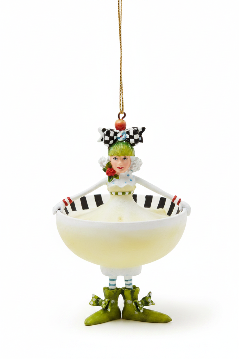 Patience Brewster Mini MARGARITA Cocktail Ornament