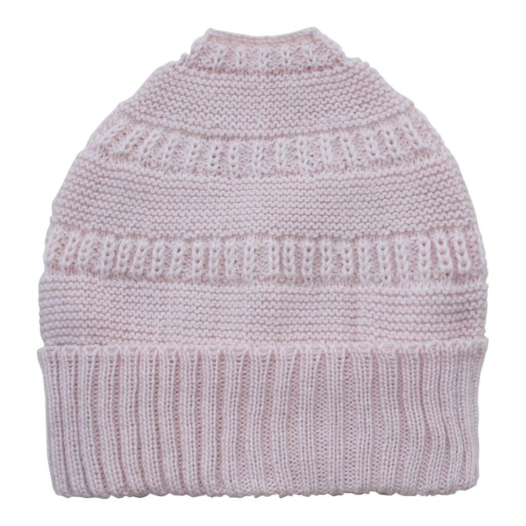 Purely Alpaca Messy Bun Alpaca Hat