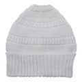 Purely Alpaca Messy Bun Alpaca Hat