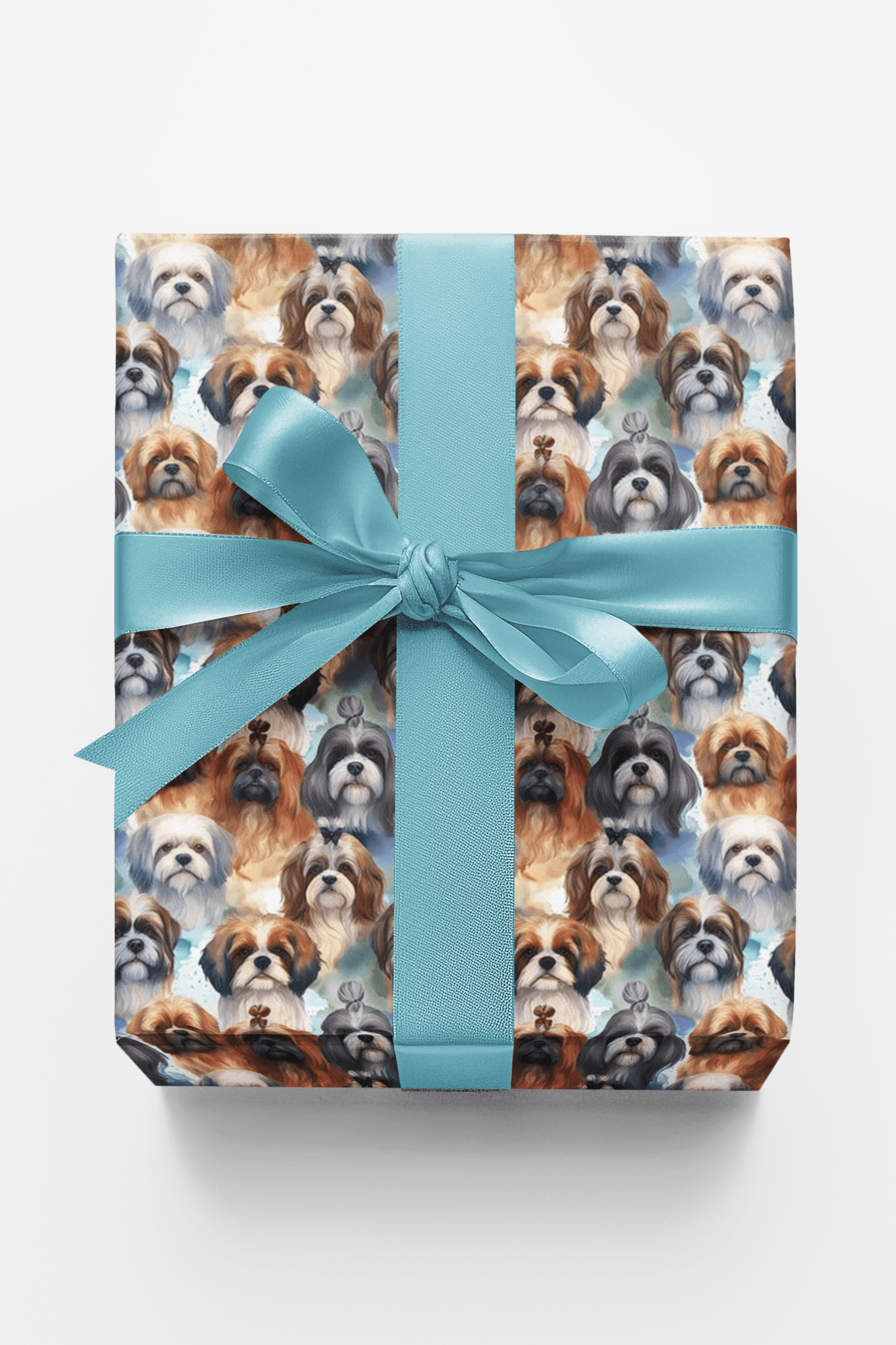 Festive Shih Tzu Frolic