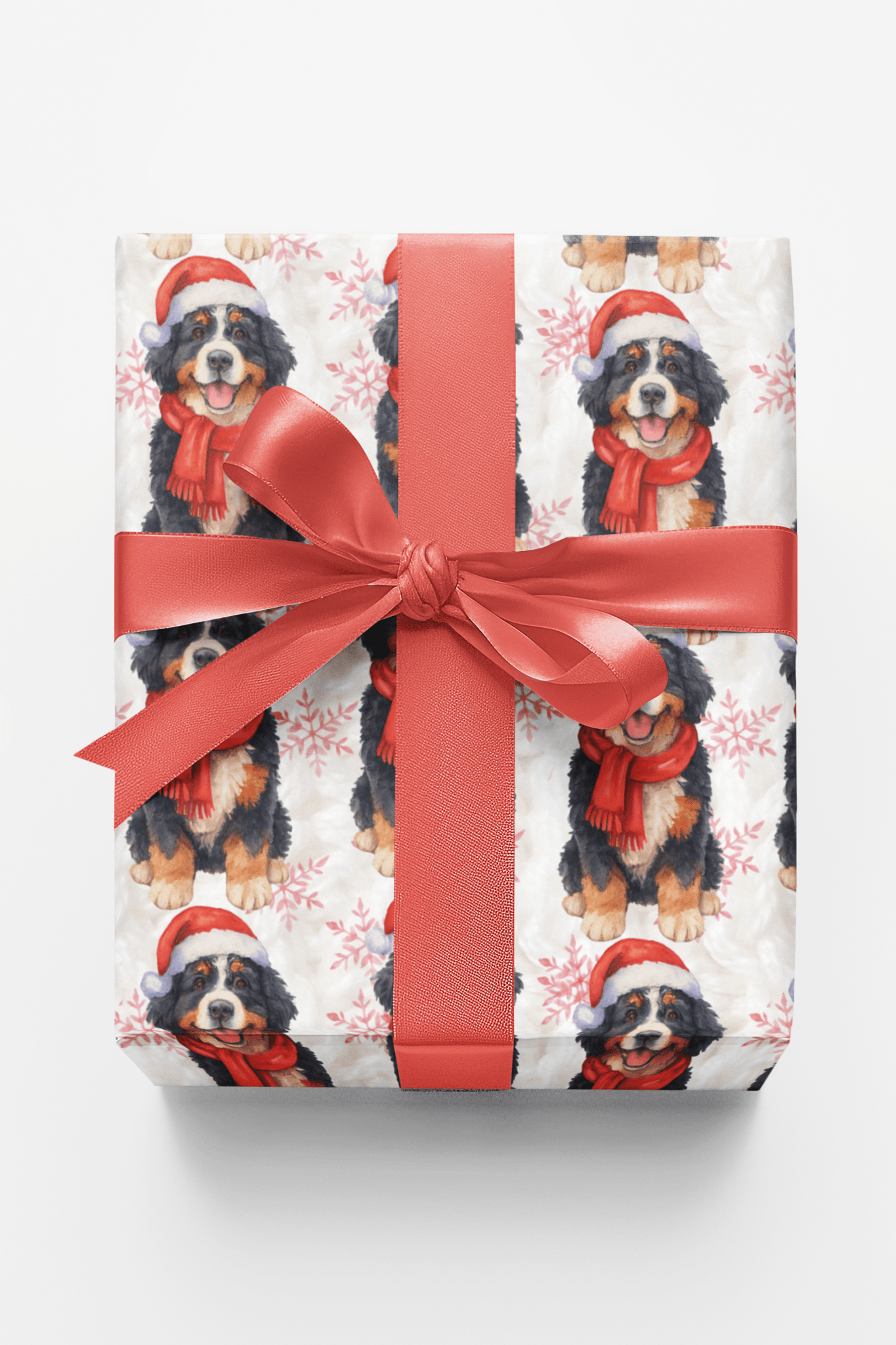 Snowy Santa Pup
