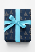 Night Christmas Trees