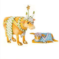 Nativity Cow & Calf Mini Figures by Patience Brewster RETIRED