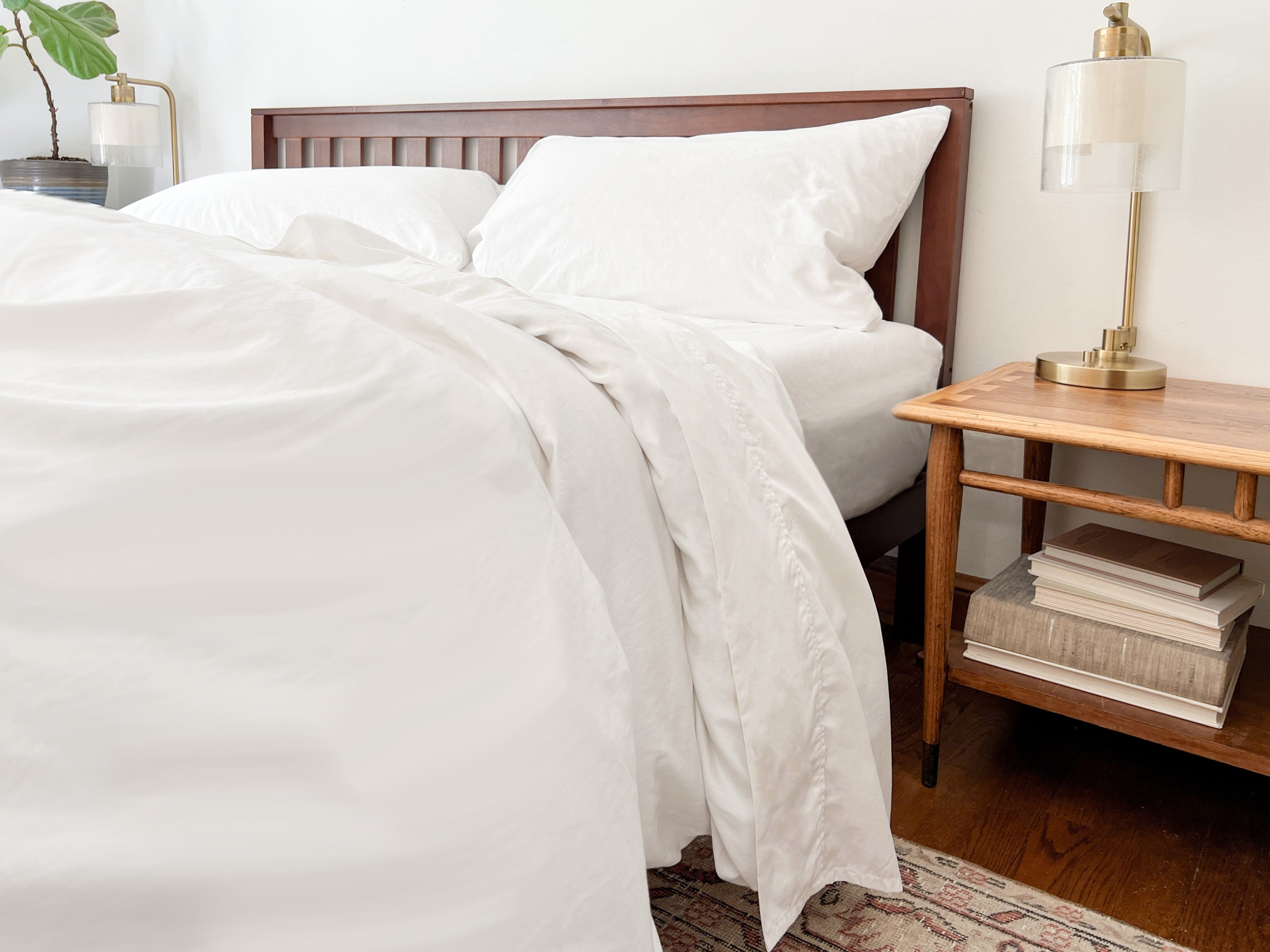 Organic Cotton Mart Organic Percale Bed Sheets Set