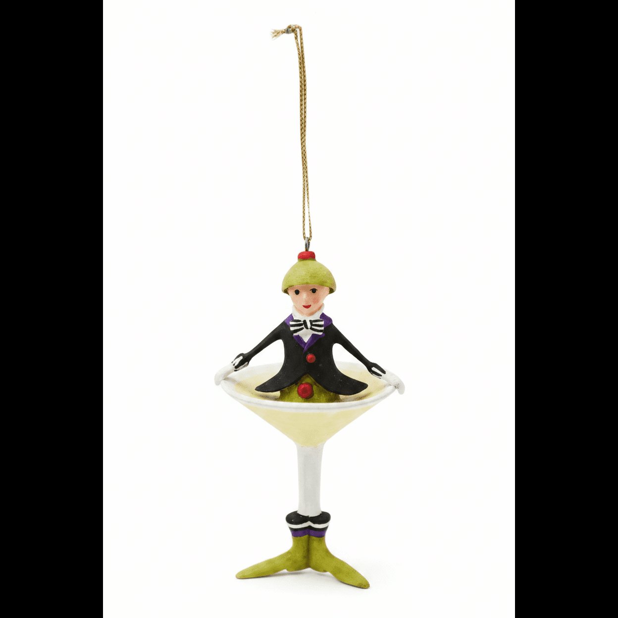 Patience Brewster Mini MARGARITA Cocktail Ornament