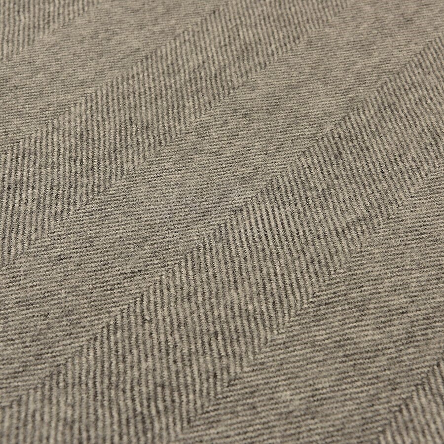 Purely Alpaca Premium Herringbone Throw