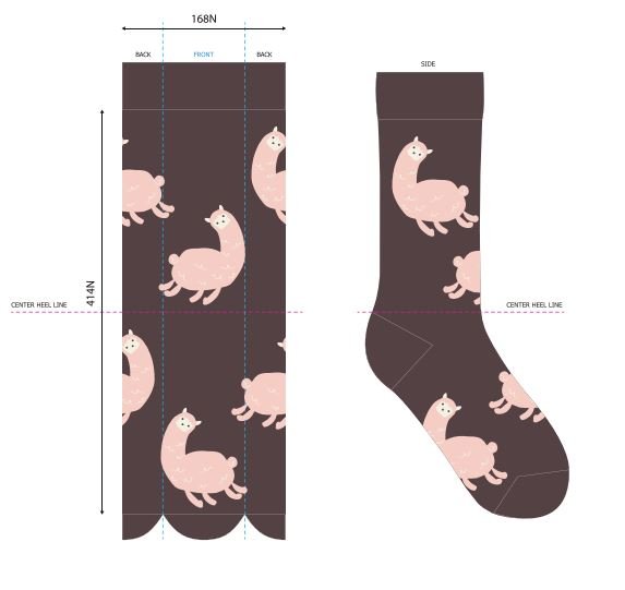 Purely Alpaca Pronk & Play Alpaca Socks