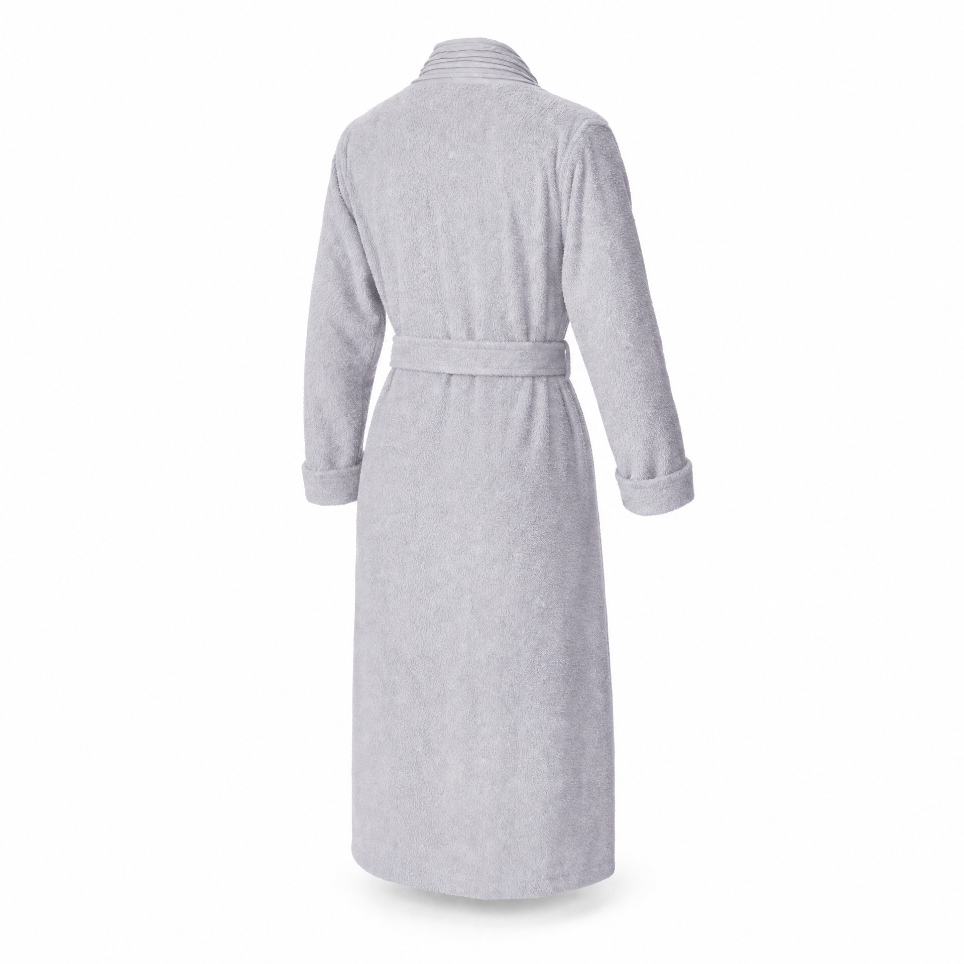 Turkish Cotton Terry Cloth Pleated Bathrobe