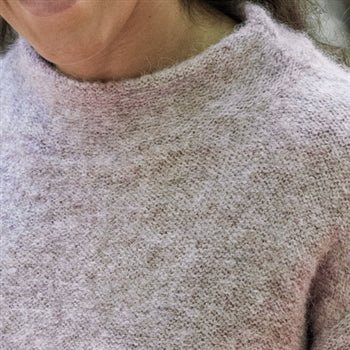 Purely Alpaca Raya Mock Alpaca Sweater