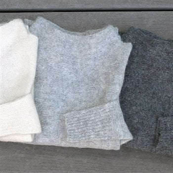 Purely Alpaca Raya Mock Alpaca Sweater