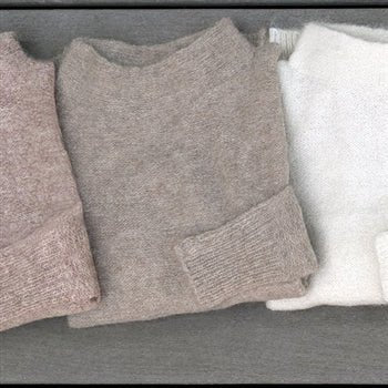 Purely Alpaca Raya Mock Alpaca Sweater