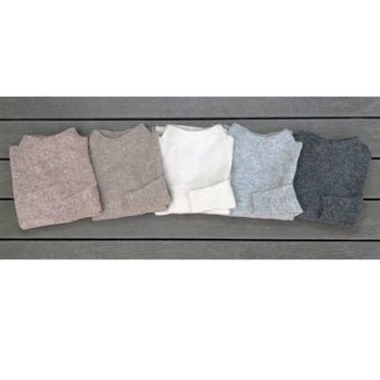 Purely Alpaca Raya Mock Alpaca Sweater