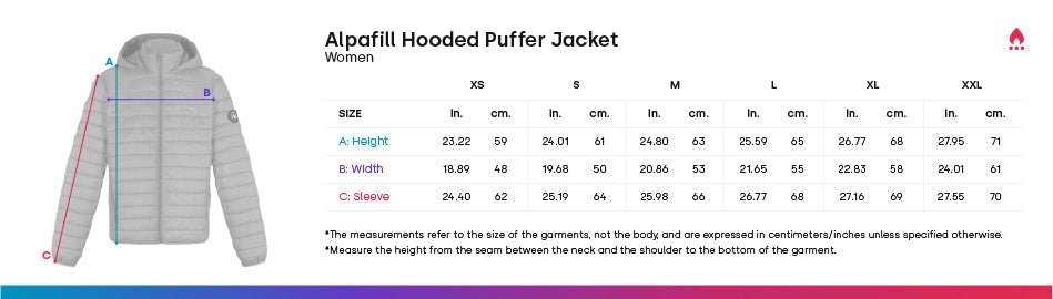 Purely Alpaca Women's Alpafill Puffer Alpaca Jacket