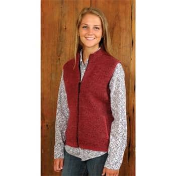 Purely Alpaca Women's Ridgeport Zip Alpaca Vest