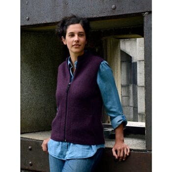 Purely Alpaca Women's Ridgeport Zip Alpaca Vest