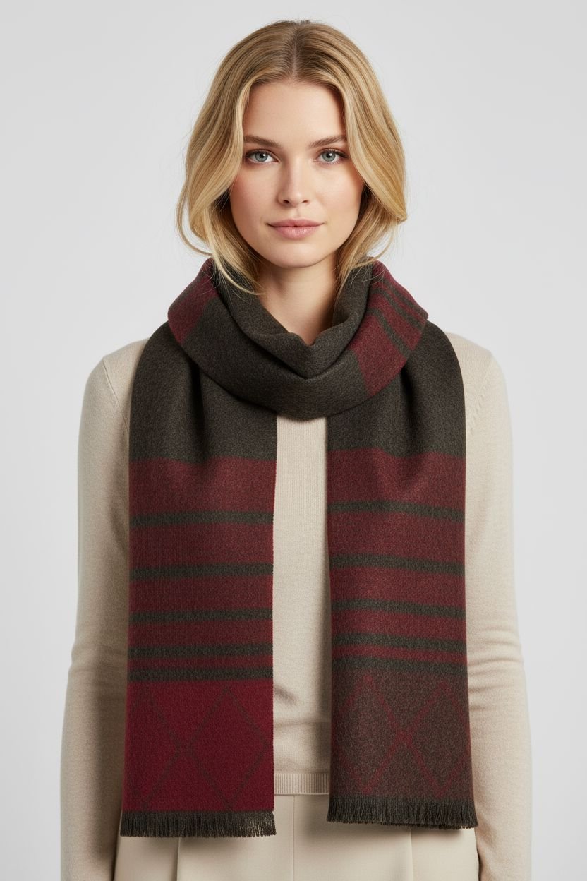 Purely Alpaca ZigZag Alpaca Scarf