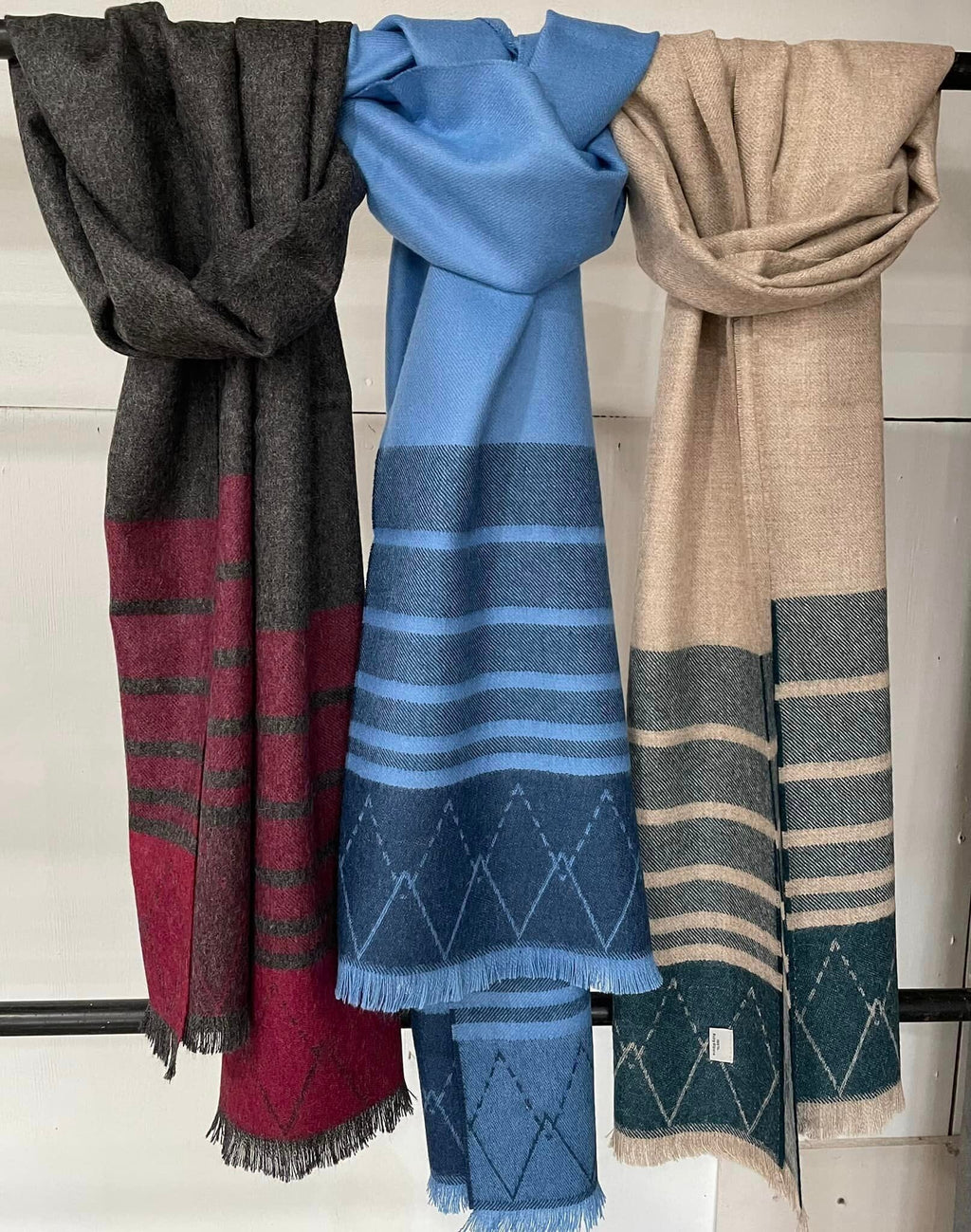 Purely Alpaca ZigZag Alpaca Scarf